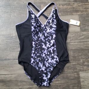 Everlast Sport Slimming One-Piece Swimsuit